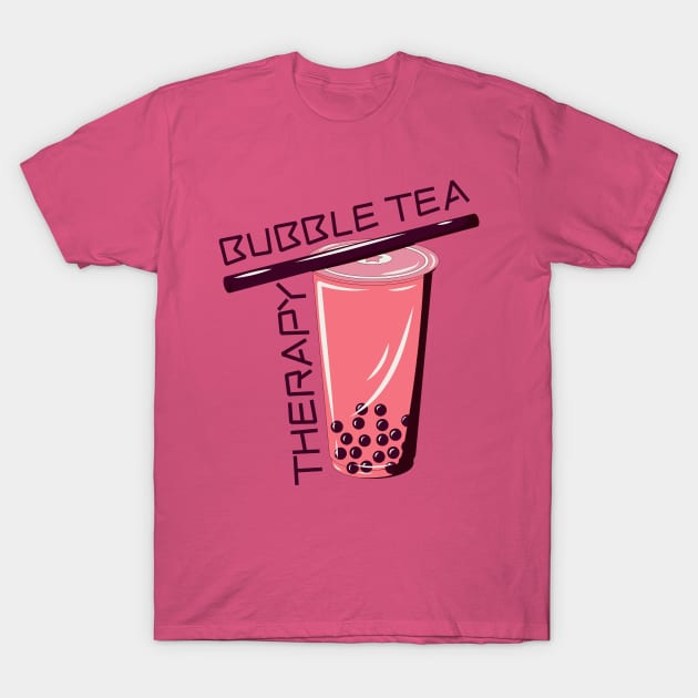 Bubble Tea Therapy T-Shirt by Souls.Print